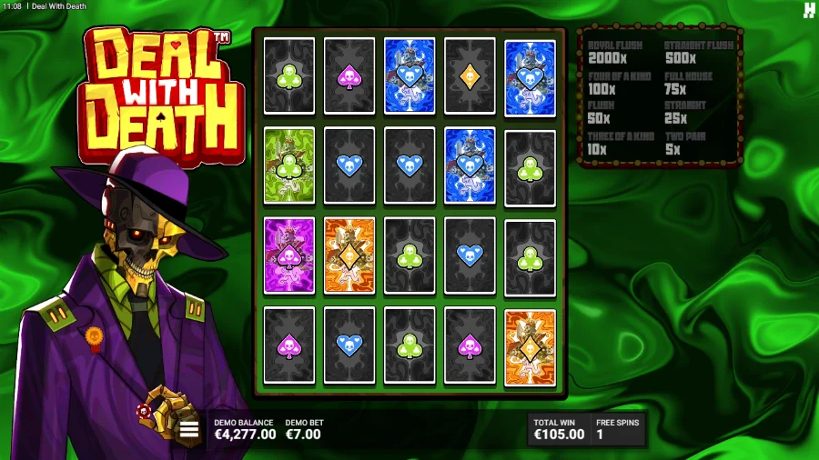Deal With Death Slot Bonus Game